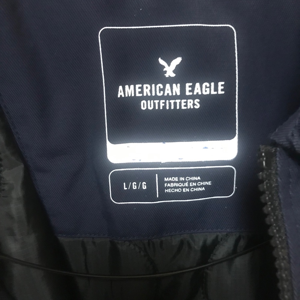 American Eagle Blue Winter Jacket - image 3